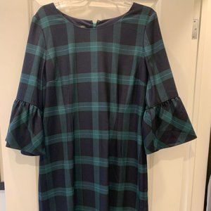 Timeless Talbot's Wool Plaid Dress